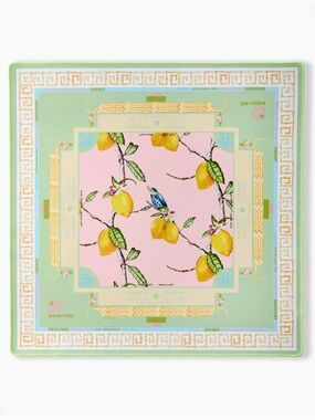 Oh My Mahjong Citrus Songbird Mat